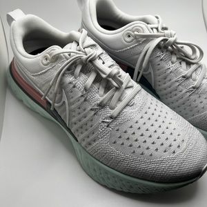 Nike React Infinity 2 Platinum tint/white-barely green